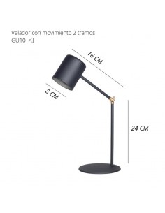 VELADOR CON MOVIMIENTO ARENA DICRO GU10 2