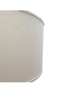 PANTALLA VELADOR CILINDRO 40X20 LISO NATURAL 2
