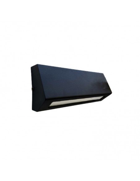 APLIQUE UNIDIRECCIONAL 150 2 LUCES G9 NEGRO