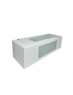 APLIQUE TRIDIRECCIONAL RECTANG 2003 1 LUZ E27 BLANCO