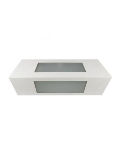 APLIQUE TRIDIRECCIONAL RECTANG 2003 1 LUZ E27 BLANCO 2