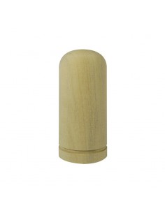PORTALAMPARA MADERA ESTILO CILINDRO (MDR542)