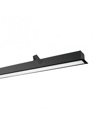 PLAFON EMBUTIR RIGA LED 40W NEGRO LUZ NEUTRA 6600LM 170CM