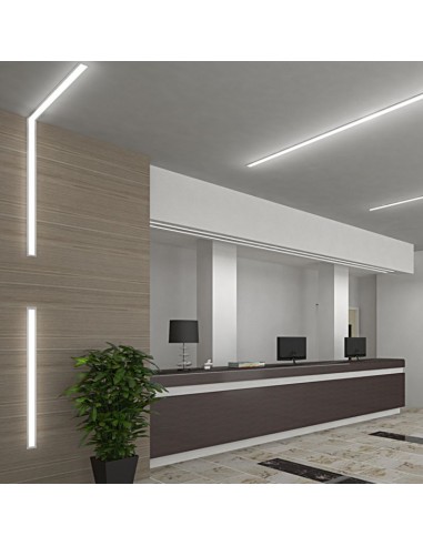 PLAFON EMBUTIR RIGA LED 40W NEGRO LUZ NEUTRA...