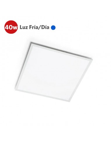 PANEL EMBUTIR LED 40W CUADRADO BLANCO LUZ FRIA 60X60