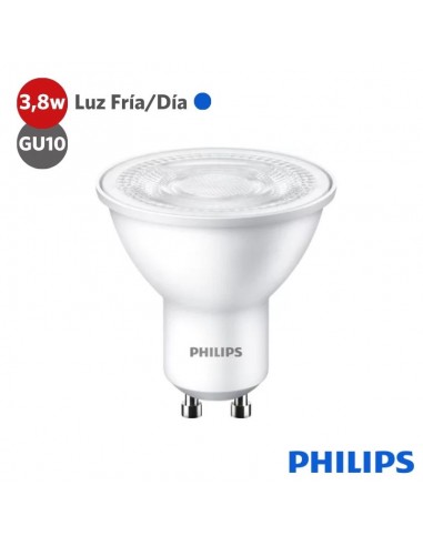 LAMPARA DICRO LED PHILIPS  3,8W/865 (50W) ECOHOME