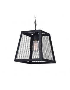 COLGANTE PILAR C/ MALLA  30X30 1 LUZ E27