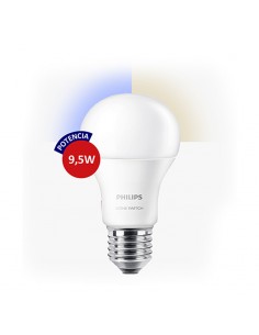 LAMPARA LED PHILIPS SCENE SWITCH COLOR A60 9,5W 2