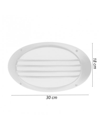TORTUGA OVAL POLIPROPILENO C/ REJA ARO ALTO...