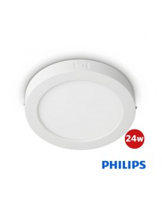 PLAFON LED PHILIPS REDONDO 24W LUZ FRIA 28CM