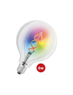 LAMPARA LED LEDVANCE SMART WIFI  6W FILAM GLOBE RBG