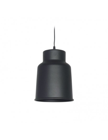 COLGANTE TRELEW GRANDE 21X28 E27  NEGRO TEXTURADO