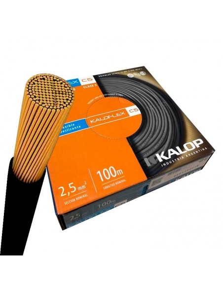 CABLE UNIP IRAM CAT4   2,5MM    (100MTS) NG