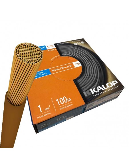 CABLE UNIP IRAM CAT4   1 MM      (100MTS) MARR