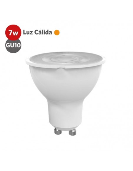 LAMPARA DICRO LED ALIC 7W GU10 LUZ CALIDA ECOLED - ALIC
