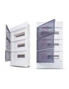 CAJA EMBUTIR STECK CON PUERTA 36 MOD 2
