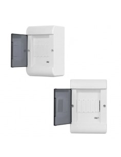 CAJA EMBUTIR STECK CON PUERTA   1/5 MOD 2
