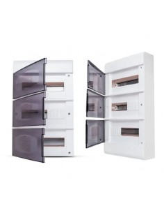 CAJA EMBUTIR STECK CON PUERTA 36 MOD 2