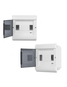 CAJA EMBUTIR STECK CON PUERTA   6/8 MOD 2