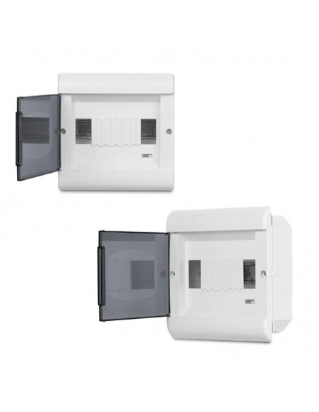 CAJA EMBUTIR STECK CON PUERTA   6/8 MOD