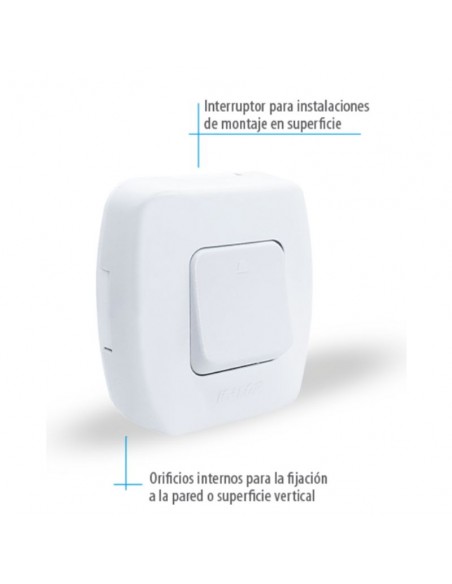 LLAVE EXTERIOR TEKNA 1 PULSADOR - KALOP