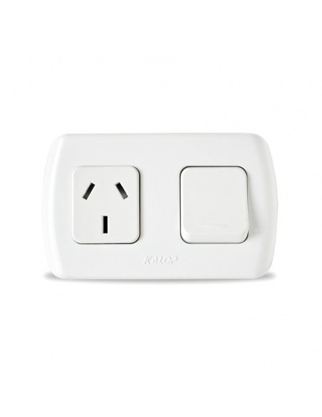 LLAVE EXTERIOR TEKNA 1 PUNTO Y TOMA - KALOP