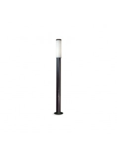 FAROLA ALUMINIO 2500 E27 NEGRO 200CM