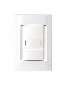 LLAVE CIVIL EMBUTIR BLANCO 1 COMBINADO - KALOP