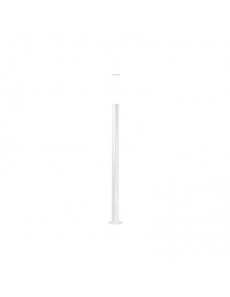 FAROLA ALUMINIO 2500 E27 BLANCO 250CM