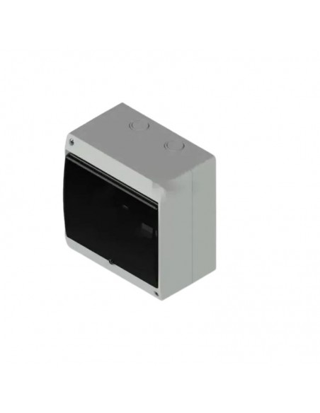 CAJA EXTERIOR GENROD   1/ 4 C/P FUME.PVC.GRIS (04-5005G)