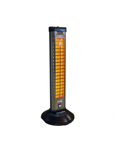 ESTUFA ELECTRICA CUARZO 2 VELAS VERTICAL 1200W .