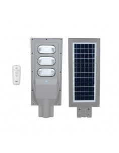 LUMINARIA LED SOLAR 40W CON SENSOR LUZ FRIA 6000K