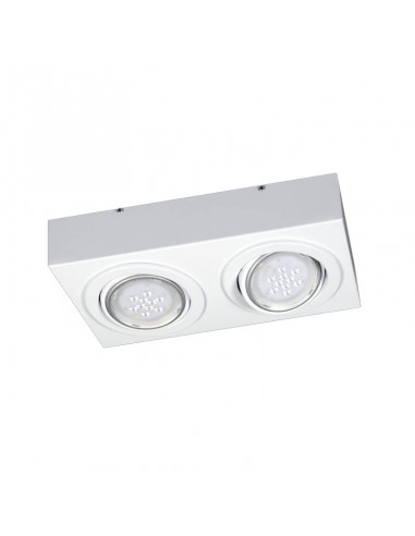 PLAFON LAGUNA 2 LUCES AR111 BLANCO