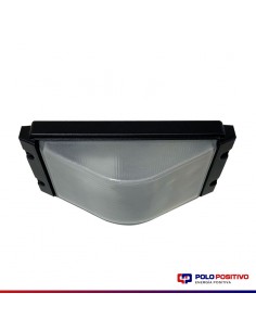 APLIQUE PARED PLUS LISO APTO LED EXTERIOR NEGRO 2