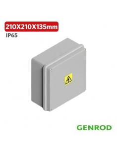 CAJA PASO PVC GENROD 210X210X135 IP65