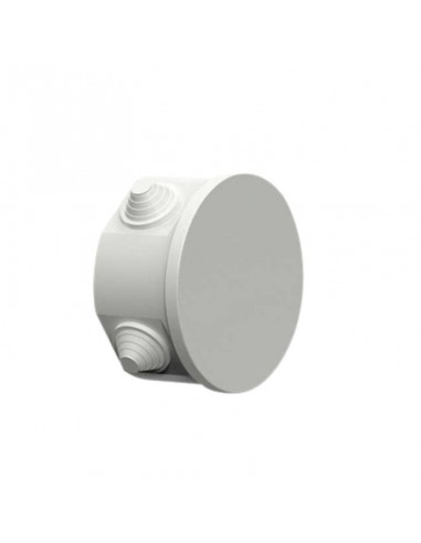 CAJA PASO SUPERFICIE OCTOG. 7X7 GENROD C/TAPON GRIS