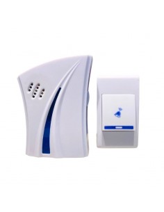 TIMBRE INALAMBRICO BLANCO