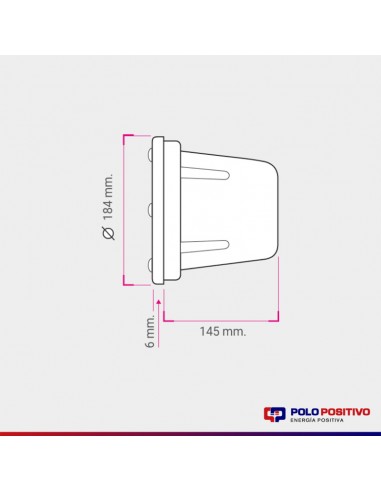 ARTEFACTO EMBUTIR PARA PILETA LAGO-100 PARA AR-111