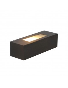 APLIQUE BIDIRECCIONAL RECTANG 2002  1 LUZ GU10 NEGRO