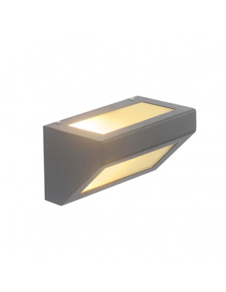 APLIQUE BIDIRECCIONAL TRIANG 2009 1 LUZ E27 GRIS *