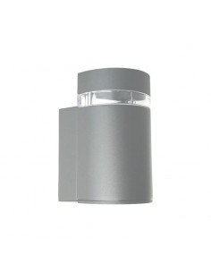 APLIQUE ODA I 1 LUZ GU10 PLATA TEXT CANDIL