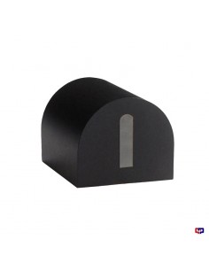 APLIQUE BIDIRECCIONAL CURVO 2 LUCES GU10 NEGRO 2