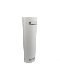 APLIQUE BIDIRECCIONAL SEMICIRC 2 LUCES GU10 BLANCO C/ LUCERA
