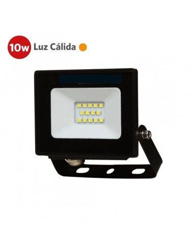 PROYECTOR LED 10W LUZ CALIDA 220V APTO EXTERIOR IP65