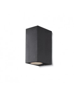 APLIQUE BIDIRECCIONAL AMIR LOHJA 2 LUCES GU10 NEGRO