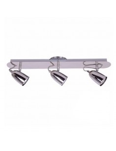 APLIQUE PARED KONUS 3 LUCES GU10 CROMO CANDIL