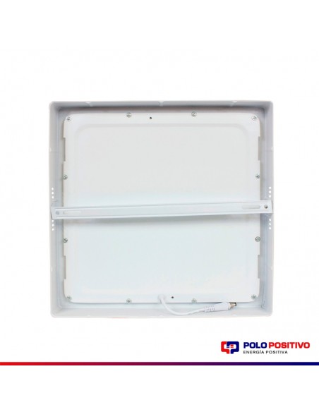 PLAFON LED CUADRADO 24W LUZ FRIA 6000K  BLANCO
