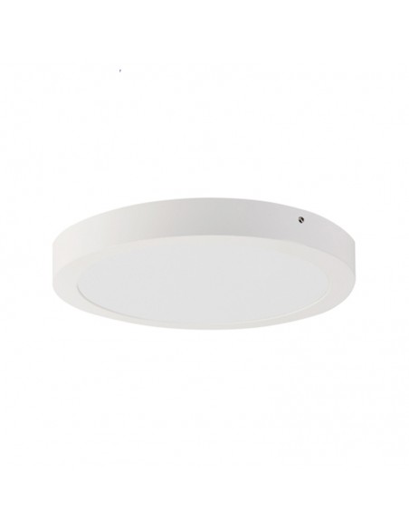 PLAFON LED REDONDO 18W LUZ FRIA 6000K  BLANCO