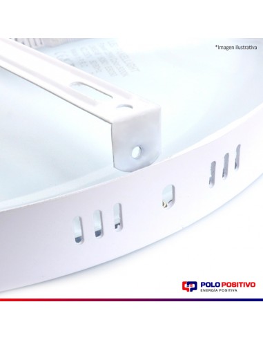 PLAFON LED REDONDO 12W LUZ CALIDA 3000K BLANCO