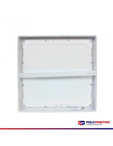 PLAFON LED CUADRADO 24W LUZ CALIDA 3000K BLANCO